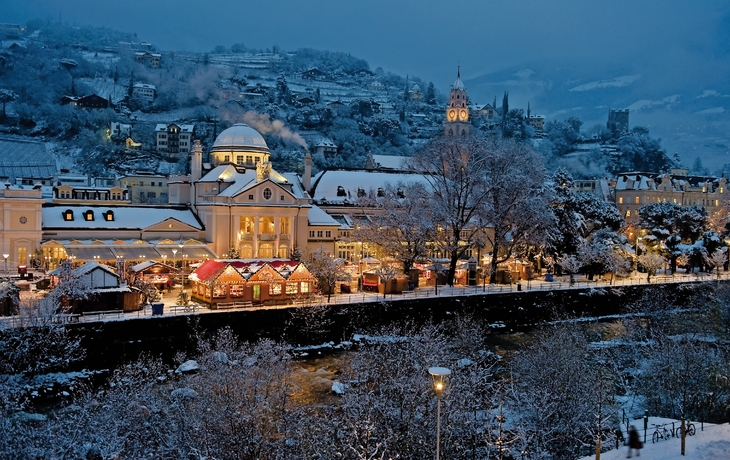 Weihnachtsmarkt in Meran, Italien
