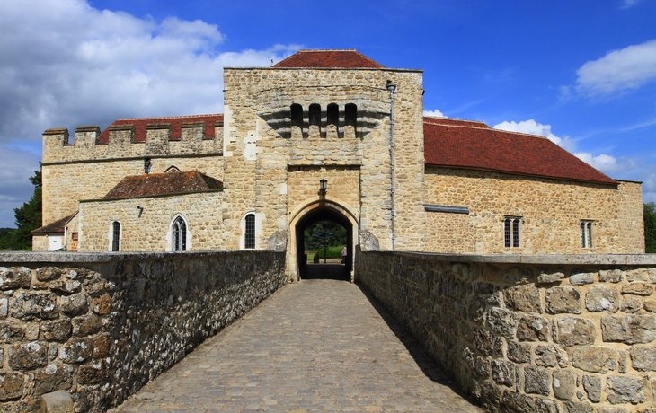 Leeds Castle in der Grafschaft Kent, Vereinigtes Königreich