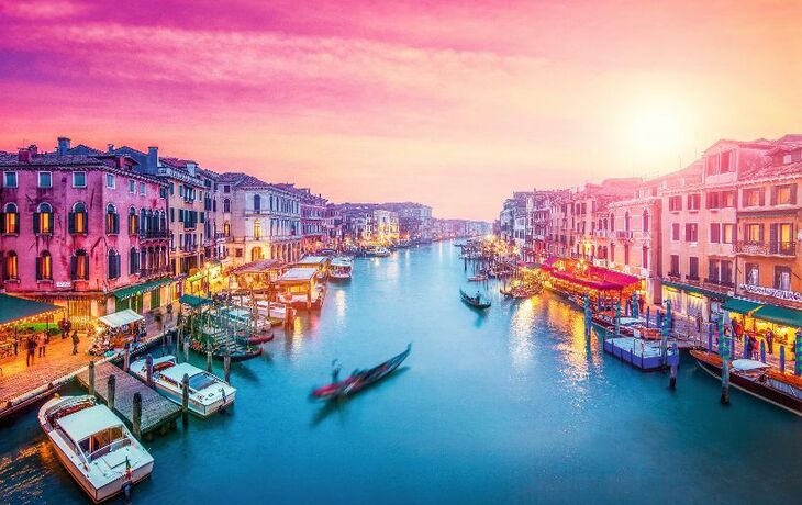 Venedig bei Sonnenuntergang