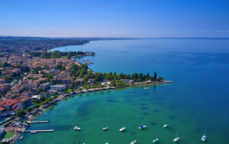 Luftaufnahme von Bardolino