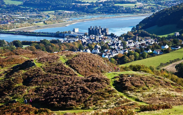 Blick vom Conwy Mountain