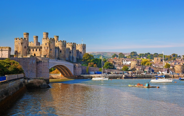 Conwy Castle in Wales
