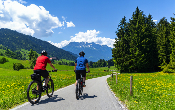 Bregenzerwald-Bodensee-Allgäu Radreise