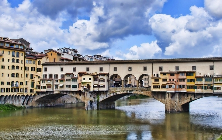 Ponte Vecchio in Florenz, Italien