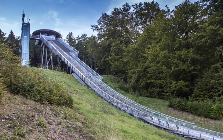 die Mühlenkopfschanze in Willingen, Deutschland
