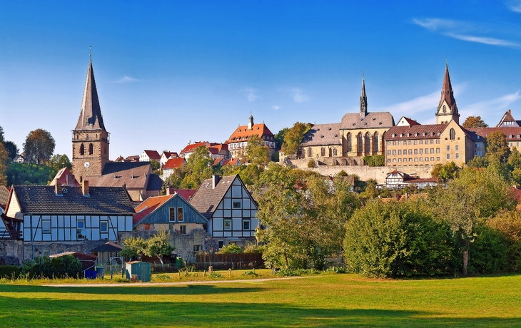 Stadtansicht von Warburg in Westfalen