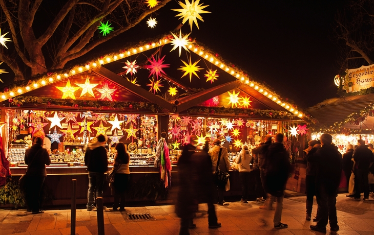 Weihnachtsmarkt in Stuttgart, Deutschland