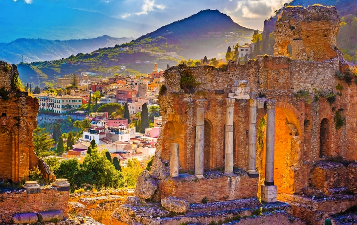 Teatro Antico di Taormina auf Sizilien