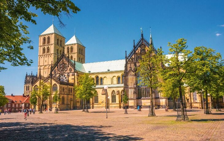 St.-Paulus-Dom vom Domplatz aus