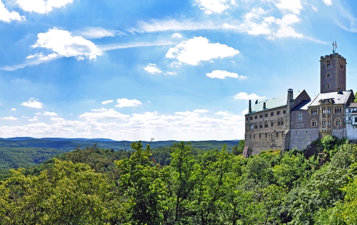 Wartburg im Thüringer Wald