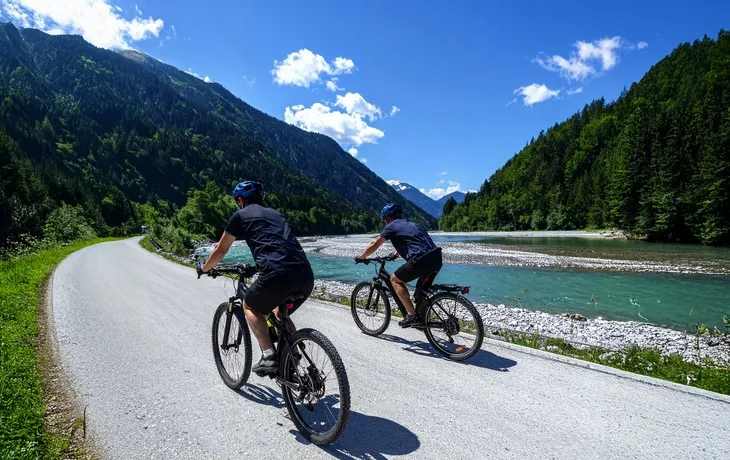 Der Iller-Radweg
