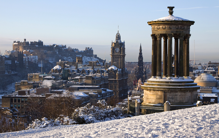 Edinburgh im Winter