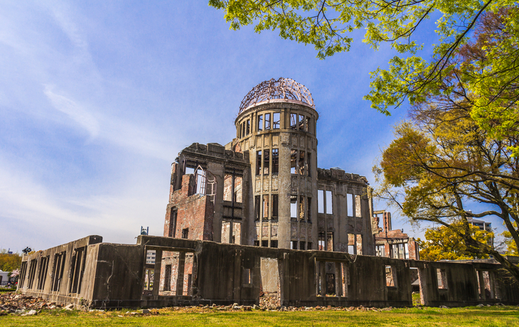 Atombombenruinen in Hiroshima