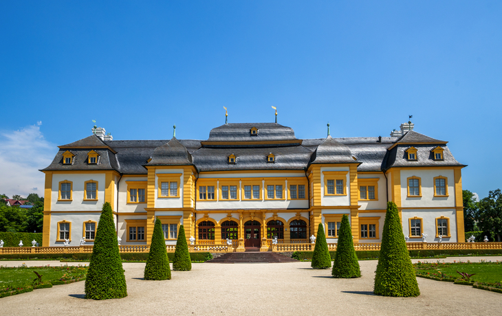 Schloss Veitshöchheim nahe Würzburg in Bayern