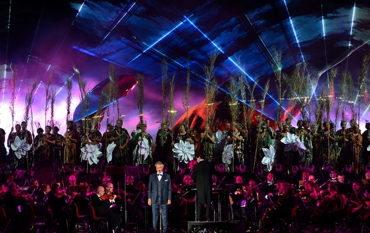 Andrea Bocelli in der Toskana