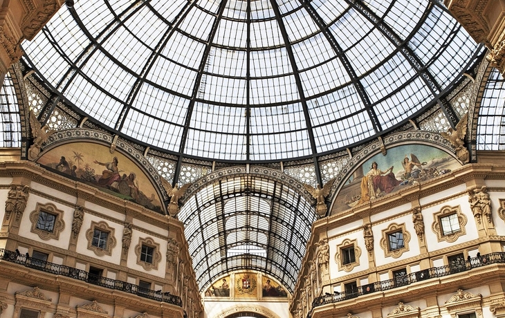 Galleria Vittorio Emanuele II in Mailand, Italien
