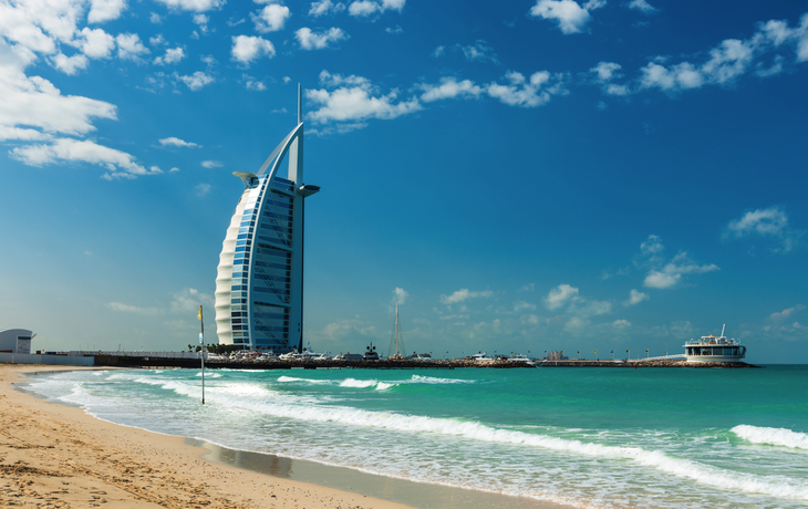 Burj Al Arab Hotel in Dubai, Vereinigte Arabische Emirate