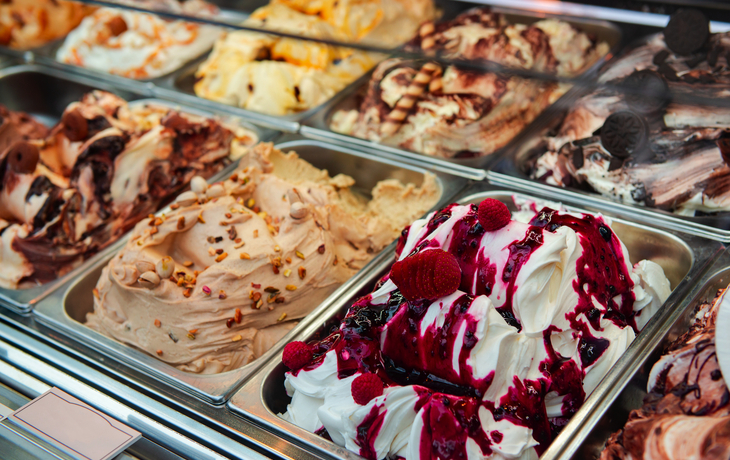 Italienische Gelateria