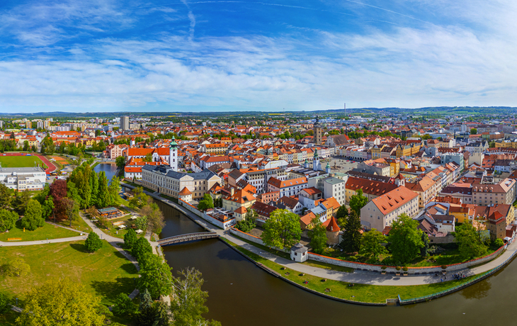Panorama von Ceske Budejovice
