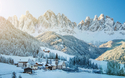 Winter in den Dolomiten