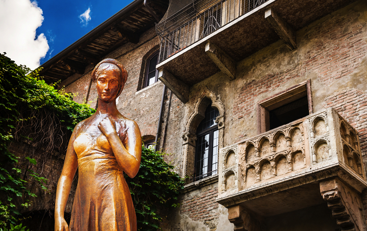 der berühmte Balkon von Shakespeares 