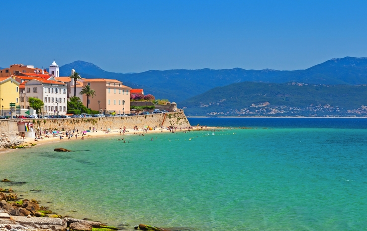 Ajaccio auf der Insel Korsika, Frankreich