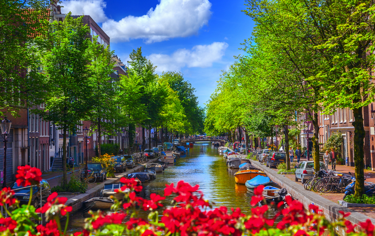 Kanal in Amsterdam