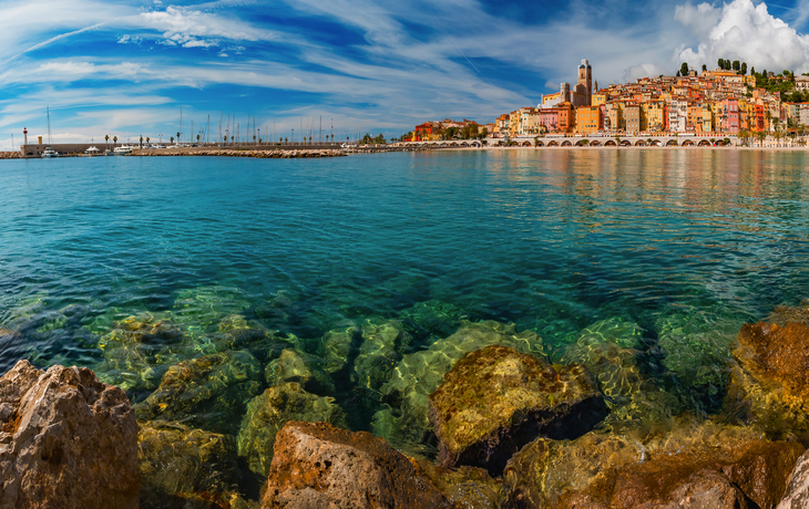 Menton in Südfrankreich