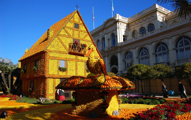 Zitronenfest (Fete du Citron) in Menton