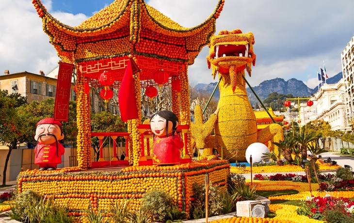 Zitronenfest in Menton