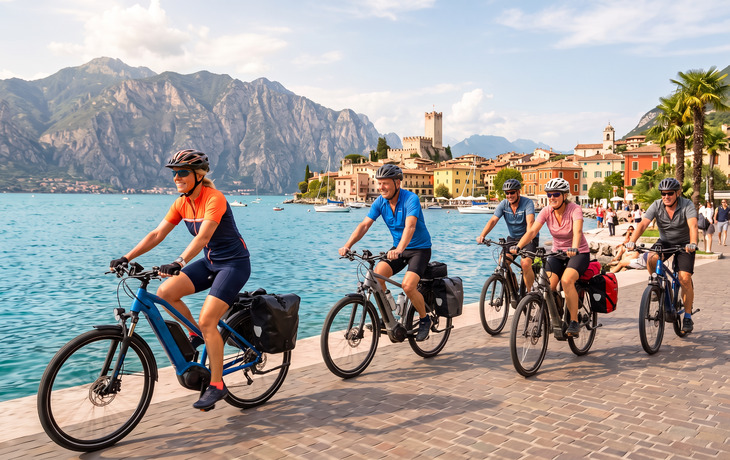 Impressionen Radreise Gardasee 2026