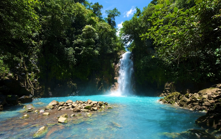 Tenorio Wasserfall in Costa Rica