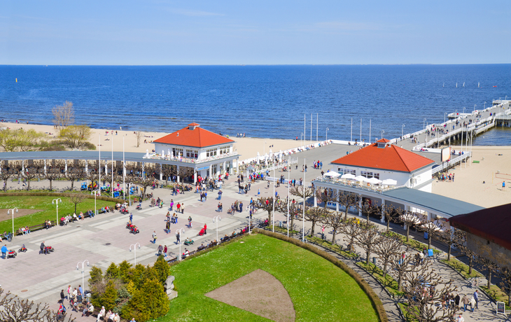 Pier von Sopot an der Ostsee, Polen