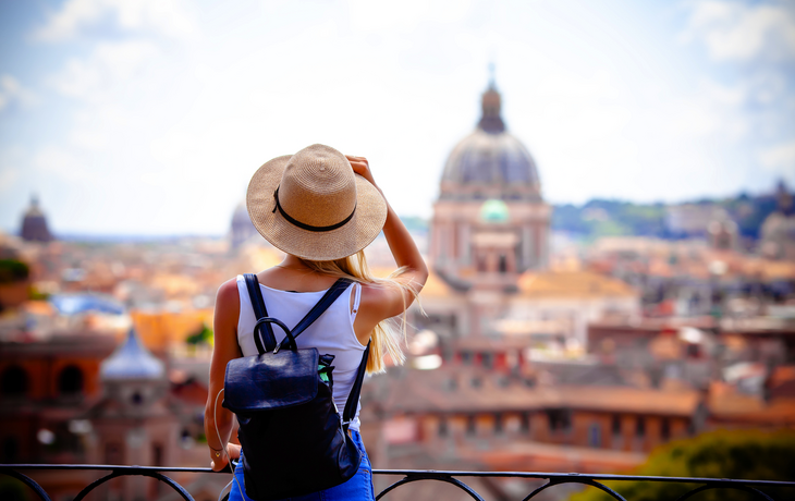 Sightseeing in Rom