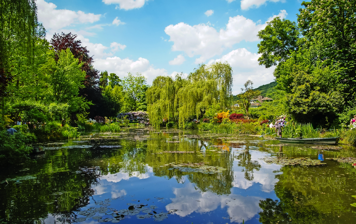 Botanischer Garten des Malers Monet in Giverny, Frankreich