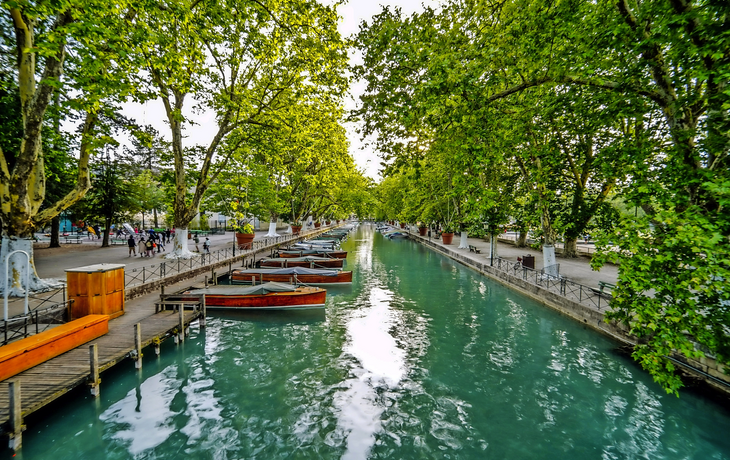Alpenstadt Annecy im Südosten Frankreichs