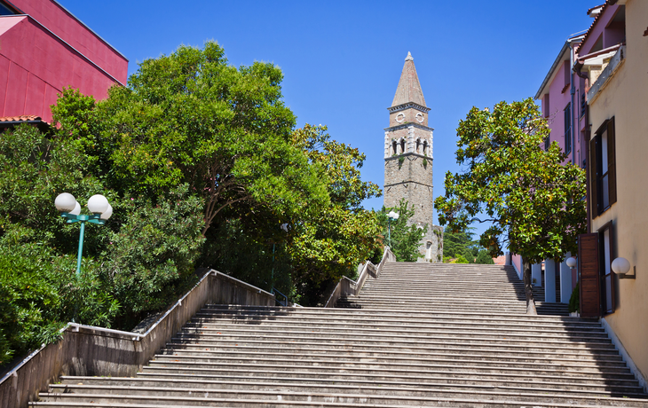 ehemaliges Kloster San Bernhardin in Portoroz, Slowenien