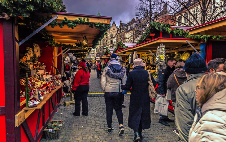 Weihnachtsmarkt in Kopenhagen