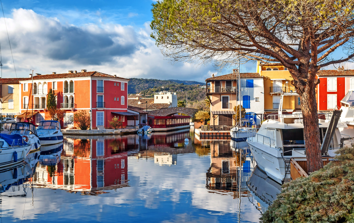Hafen von Grimaud