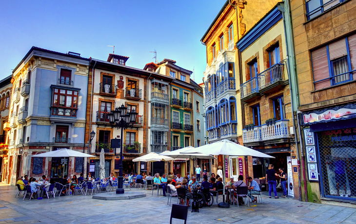 Oviedo, Hauptstadt von Asturien