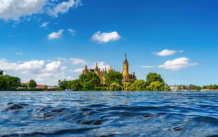 Schweriner Schloss Sommer