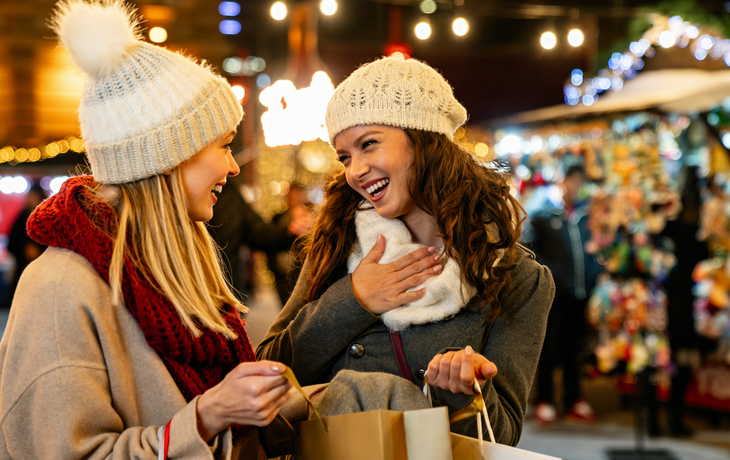 Weihnachtsshopping