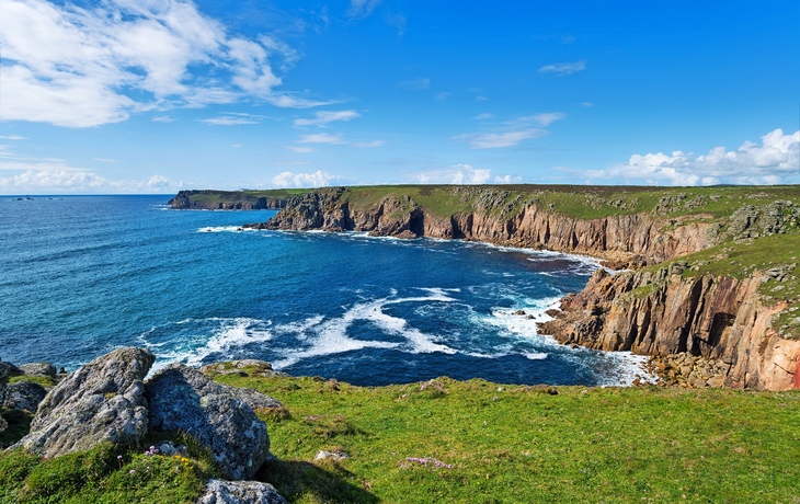 Pellitras Point auf der Cornwall Küste