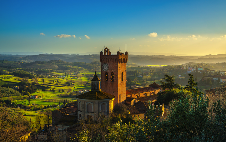 Rocca di Federico II in San Miniato in der Toskana, Italien