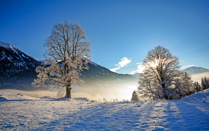 winterliches Dachsteinmassiv