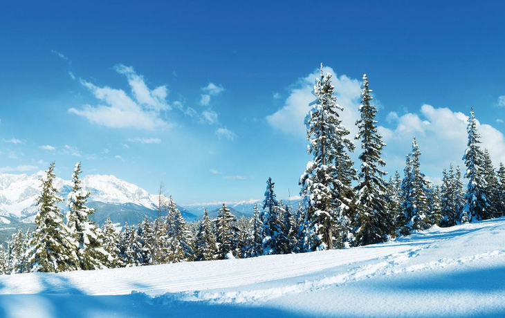 winterliches Dachsteinmassiv