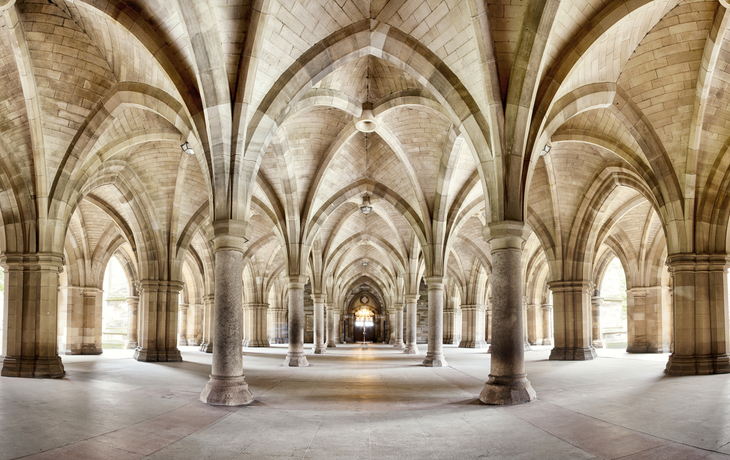 das Kloster der Universität von Glasgow, Vereinigtes Königreich