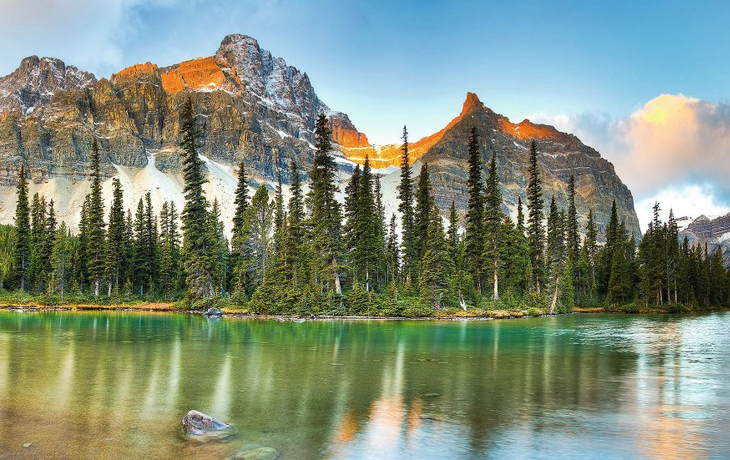 Bow Lake im Banff Nationalpark