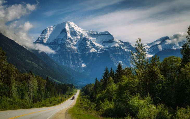 Yellowhead Highway im Mount Robson Provincial Park