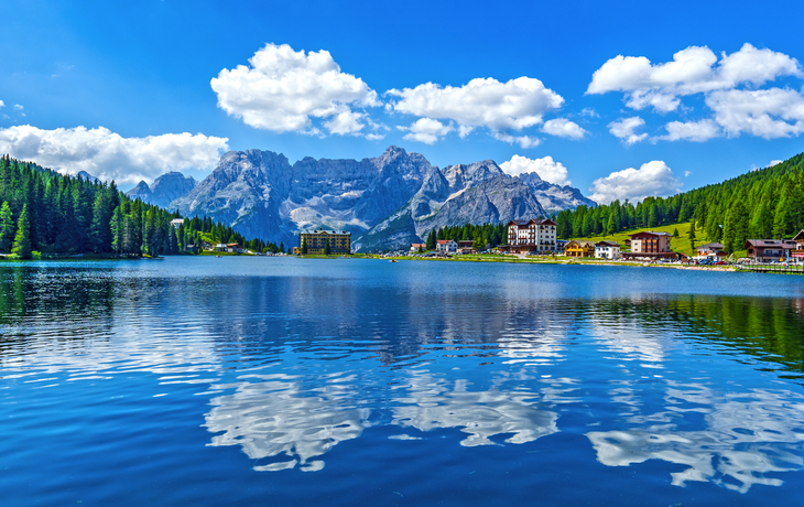 Misurinasee in den Dolomiten